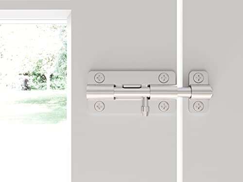 Richelieu Hardware BP556170 4" Stainless Steel Barrel Bolt 3