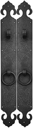 Chinese Antique Door Knocker Handle,Chinese Handle Antique Brass Door Handle Window Fan Handle Antique Brass Handle Knob Furniture Handles Door Handle for Furniture Door Cabinet Dresser Drawer Cupboar