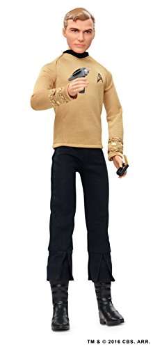 Barbie Star Trek 25th Anniversary Kirk Doll 6
