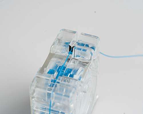 Jonard Tools WD-30-B Wire Dispenser with 50 ft Roll of 30 AWG Blue Insulated Kynar Wire 4