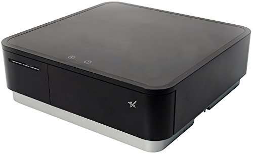 Star Micronics mPOP Integrated Receipt Printer & Cash Drawer with Tablet Stand - Black 3