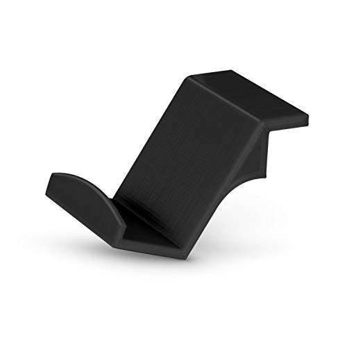 BRAINWAVZ Game Controller Desktop Stand Holder (2 Pack) for XBOX ONE 360 SWITCH PS4 STEAM PC NINTENDO, Universal Gamepad Accessories - No screws, Stick on, Black 5