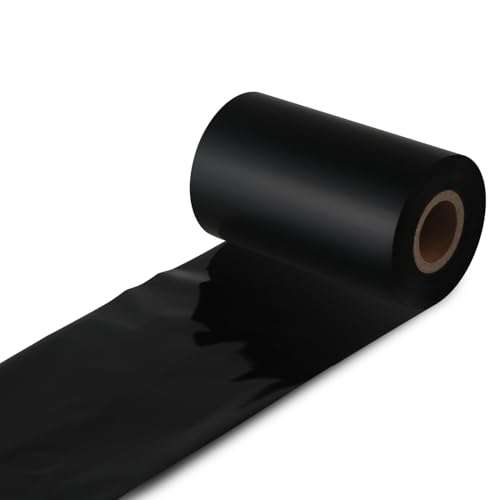 10 Rolls 4.33" x 984' (110mm X 300m) Thermal Transfer Wax Resin Ribbon for Label Tag Barcode Printing for Zebra,TEC,DATAMAX,etc 3
