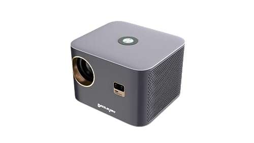DazzleView projector, 4K Native Full HD 1920*1080p with 15000 lumens,auto keystone focus (Grey) 1