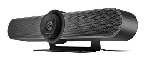Logitech MeetUp and Expansion Mic HD Video and Audio Conferencing System for Small Meeting Rooms - Black 2