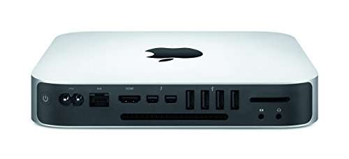 Apple Mac mini, 2.6GHz Intel Core i5 Dual Core, 8GB RAM, 1TB HDD, Mac OS, Silver, MGEN2LL/A (Newest Version) (Renewed) 2