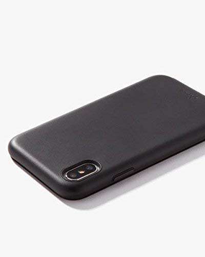 Sonix Black Vegan Leather Case for iPhone X/XS Protective Leather Case for Apple iPhone X, iPhone Xs 3