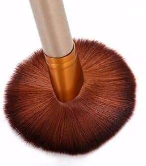 HIKIN SUPERMARKET™ 12 Pcs Makeup Brush Set Makeup Brushes For Foundation Eyeshadow Eyebrow Eyeliner Blush Powder Concealer Contour (Multicolor) 6