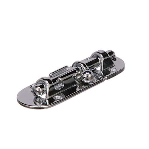 Seachoice Marine-Grade Barrel Bolt, Chrome-Plated Bronze, 4-7/16 in. X 1-7/8 in. 4