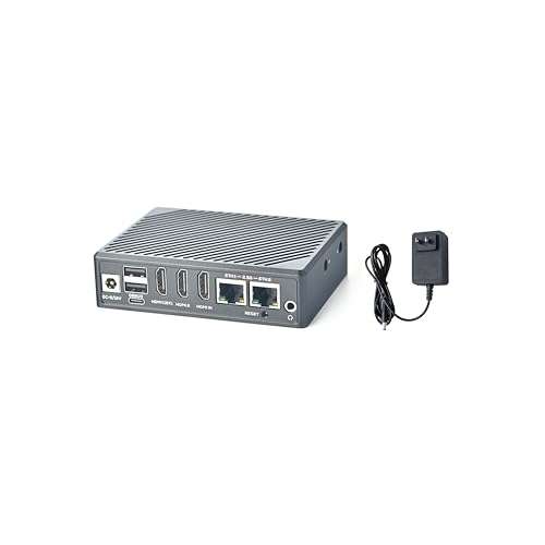 NanoPC-T6 LTS Mini Computer WiFi Router, Office Home Smart IoT Gateway, Rockchip RK3588 CPU 6Tops NPU, with 2X PCle 2.5G Ethernet Port for AI edge computing, Support M.2 NVMe SSD Module (8+64GB) 1