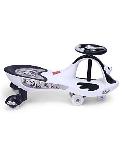 Toy Zone Baby Panda Kids Magic Car/Swing Car Ride On -Multicolour & Baby Panda Magic Car/Swing Car Rider 4