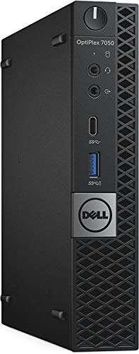 Dell OptiPlex 7050-micro Intel Core i5-7600T 2.8 GHz, 16GB RAM, 256GB M.2-NVMe, Windows 10 Pro 64bit (Renewed) 3