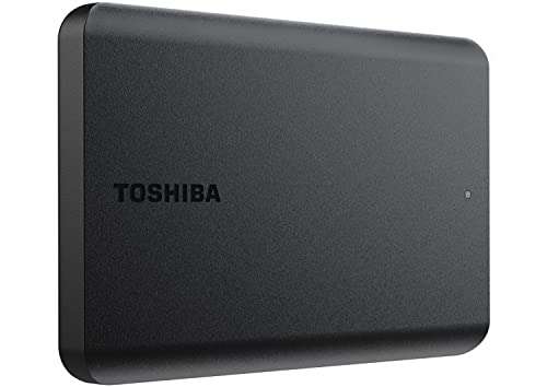 Toshiba Canvio Basics 1TB Portable External Hard Drive USB 3.0, Black - HDTB510XK3AA 1