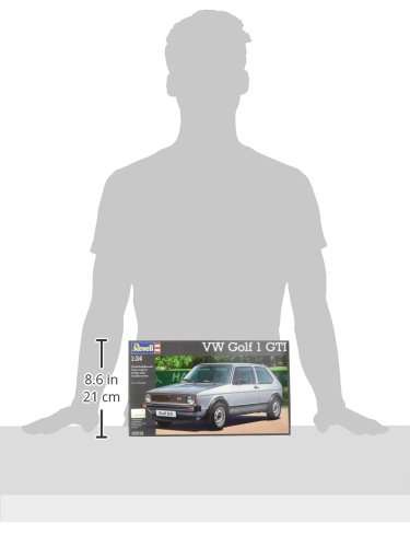 Revell 1: 24 Scale VW Golf 1 GTI Model Kit 3