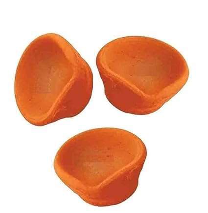 JAICRAFTPUR Handmade Diwali Diya | Terracotta/Clay Diya for Puja | Mitti Diya for Diwali Pooja Decoration (11) 6