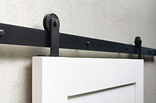 3000 Series Barn Door Hardware Finish: Black 2