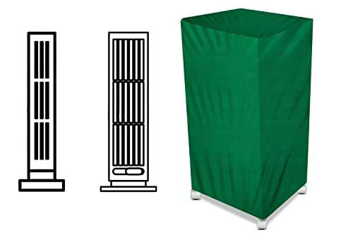 The Furnishing Tree Air Cooler Cover compatible for Vistara Nexa 13 Ltr Tower Cooler, Ployester, Green