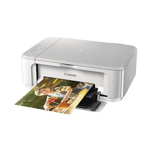 Canon PIXMA MG3620 Wireless All-in-One Color Inkjet Printer with Mobile and Tablet Printing, White 4