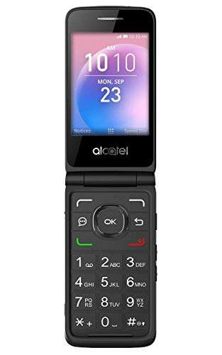 Alcatel GO FLIP 4044 4G LTE (Unlocked for All Carriers) Flip Phone for Seniors Big Buttons Easy to Use - Black 2