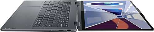 Lenovo Yoga 7i 14" 2.2K Laptop, Touch, 2-in-1, Intel Evo Platform, Intel Core i5-1335U, 8GB RAM 1TB SSD, Intel Iris Xe Graphics, Fingerprint, WiFi 6E, Backlit KB, Win11, Storm Grey, W/GaLiMu 5