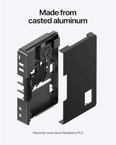 Argon ONE V5 M.2 Case for Raspberry Pi 5 (M.2 Single NVME) 4