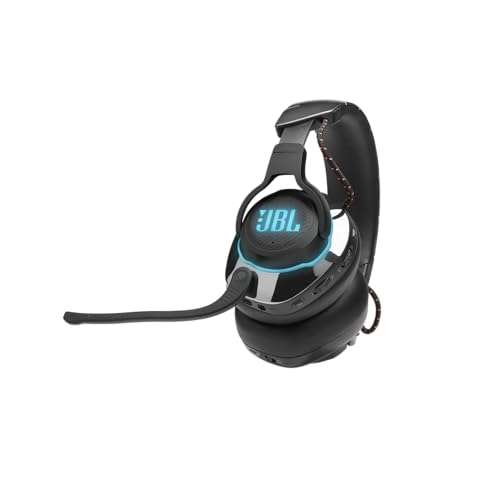 JBL Quantum 810 Wireless Over Ear Gaming Headset with Mic, ANC, 50mm Neodymium Drivers, 43H Playtime, Low Latency, Dual Surround Sound, Boom Mic, 2.4GHz Wireless Dongle, Discord-certified Dial (Black) 4