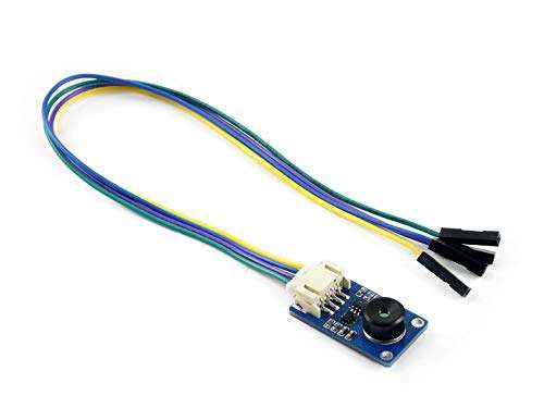 MLX90640 IR Array Thermal Imaging Camera Module 32×24 Pixels 110° Field of View with I2C Interface Compatible with Raspberry Pi/Arduino(ESP32)/STM32,3.3V/5V Operating Voltage 1