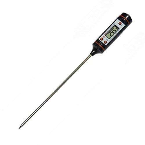 Vroxy Durable Digital LCD Cooking Food Meat Temperature Measurement Thermometer | Kitchen BBQ Thermometer Temperature Test Pen | Instant Read Thermometer - 1 PCs