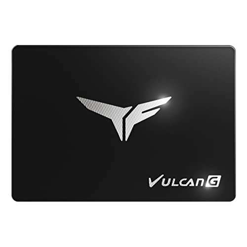 TEAMGROUP T-Force Vulcan G 512GB SLC Cache 3D NAND TLC 2.5 Inch SATA III Internal Solid State Drive SSD (R/W Speed up to 550/500 MB/s) T253TG512G3C301 1