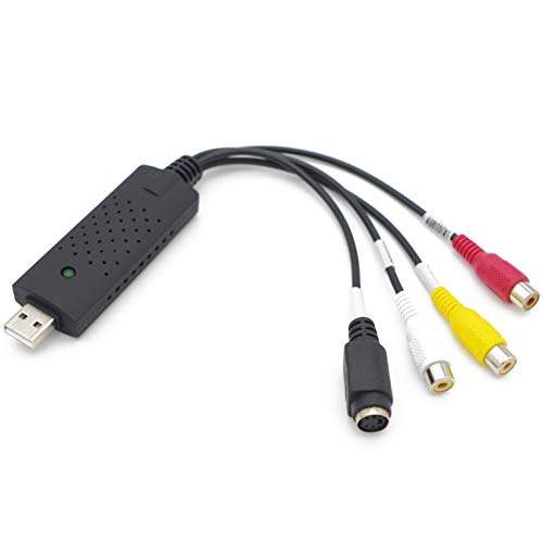 VHS VCR to Digital DVD Converter USB Video Audio Capture Card VHS Box VHS VCR TV to Digital Converter Support mac OS Windows 1