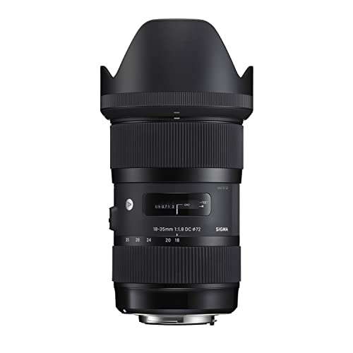 Sigma 18-35mm F1.8 Art DC HSM Lens for Canon, Black (210101) 3