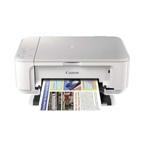 Canon PIXMA MG3620 Wireless All-in-One Color Inkjet Printer with Mobile and Tablet Printing, White 1