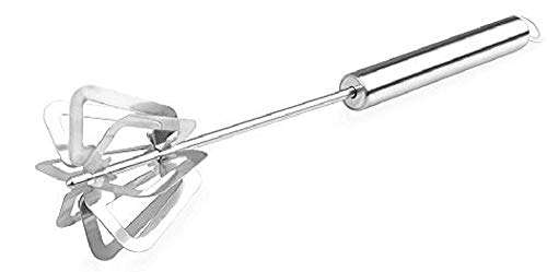 kytaste Stainless Steel Spring Mixi Egg/Lassi/Butter Milk Maker/Mixer Hand Blender 1