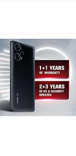 POCO F5 5G (Carbon Black, 256 GB) (8 GB RAM) 5