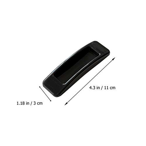 DOITOOL Door Knob Handle, 8pcs Rectangular Adhesive Auxiliary Door Window Handle Sliding Door Handle 2