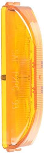 RoadPro RP-19200A/1 Amber 3.75" x 1.25" Sealed Light Trailer Truck Side Light
