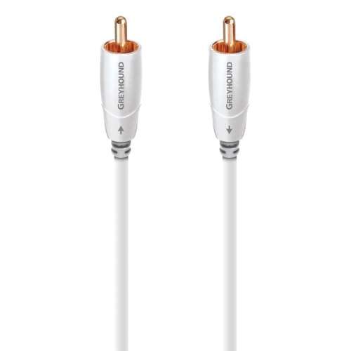 AudioQuest Greyhound. Subwoofer Cable (RCA - RCA) 8 Metres 1