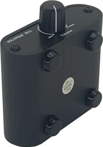 TENEALAY RCA Audio Volume Controller, line Volume Control Box, Mini attenuator knob -RC11 6