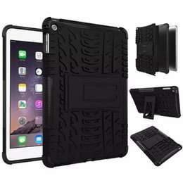 SmartLike Military Graded Heavy Defender Hybrid Kickstand Back Cover Case for iPad 6 1