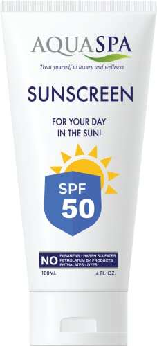 Aqua Spa Sunscreen SPF 50 1