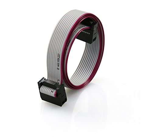 HRtronics® - 10 Pin Flexible Flat Ribbon Cable Gray AWM 2561 For LCD Screen 3D Printer Reprap Mendel Prusa I3 Soft wire (20) 1