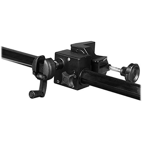 Manfrotto 131TC Table Mount Geared Post with Clamp, Black 3