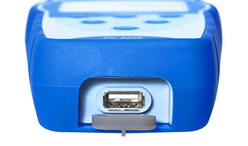 Apera Instruments Premium Series PH8500-DP Portable pH Meter Kit for Dairy Products and Liquid Food, Blue (AI5552) 6