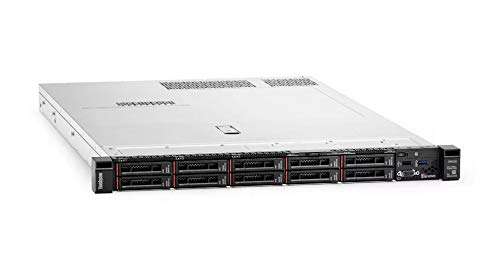 Lenovo ThinkSystem SR630 Rack Server Bundle with Rail Kit, Windows Server 2019, 2 x Intel Xeon Silver 4110 8-Core 2.10GHz, 64GB DDR4, 4TB SSD, RAID 5