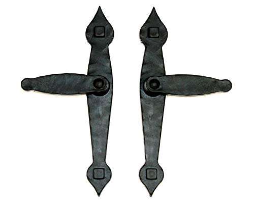 American Garage Decor - Made in USA - Decorative Accent Lever Handle Set - Magnet Mount for steel garage doors 1