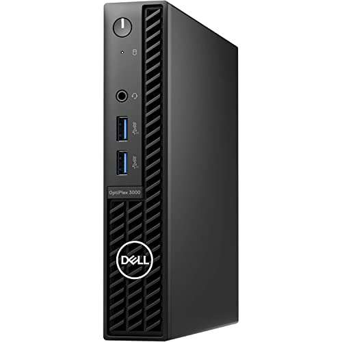 Dell OptiPlex 3000 MFF Micro Desktop Computer - 12th Gen Intel Core i7-12700 12-Core up to 4.90 GHz CPU, 8GB DDR4 RAM, 256GB NVMe SSD, Intel UHD Graphics 770, Wi-Fi 6 + Bluetooth 5.2, Windows 10 Pro 3