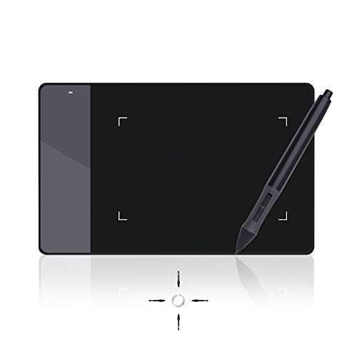 HUION 420 OSU Tablet Drawing Tablet, Graphics Tablet with Digital Stylus, 4 x 2.23 inches Pen Tablet for Digital Art, Design & Animation, Work with Mac, PC 1