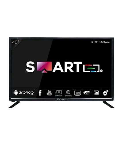 Life-Smart 107 cm (43 inch) Full HD LED Smart TV LS4301 (Black) (2021 model)