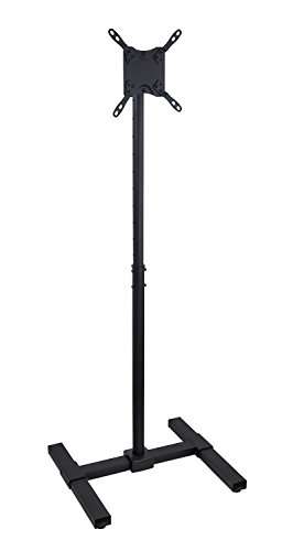 Mount-It! Portable TV Floor Stand | Universal Pedestal for 13-42 Inch TVs and Monitors | Height Adjustable 29.5-52 Inches | VESA up to 200x200 mm | Lightweight Indoor & Outdoor TV Mount with Tilt 2