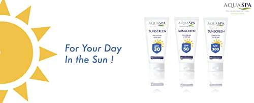 Aqua Spa Sunscreen SPF 50 4